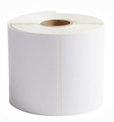 Wholesale Price Self Adhesive Fanfold 4X6 Labels Shipping Thermal Sticker Labels
