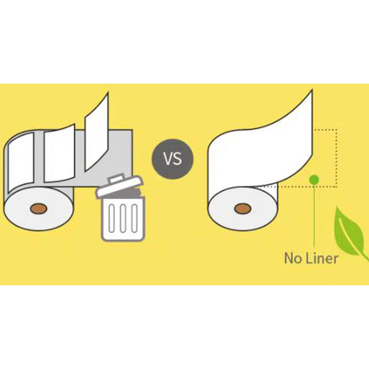 Liner-less Printing Labels